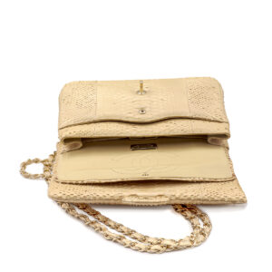 Grand Classique Jumbo bag in golden python - Image 3