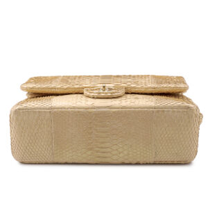 Grand Classique Jumbo bag in golden python - Image 2