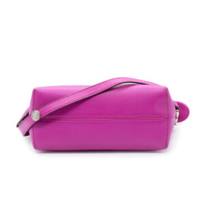 Sac pochette Boston By The Way Mini en cuir souple fuchsia – Image 2