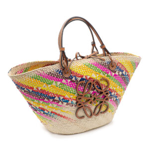 Large Multicolored Anagram Tote Bag - Image 1