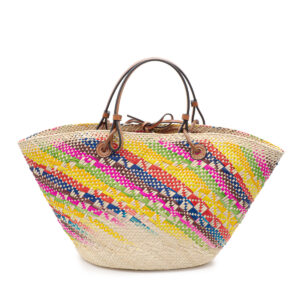 Large Multicolored Anagram Tote Bag - Image 5