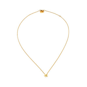 Collier or rose 18k Mini Open Star On Chain - Imagen 1