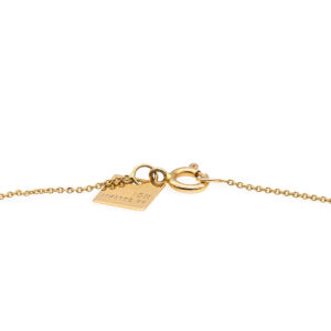 Collier or rose 18k Mini Open Star On Chain - Imagen 3