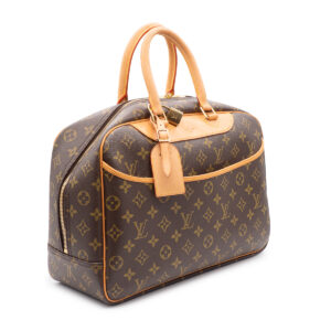 Sac Deauville en toile monogram et cuir naturel – Image 3