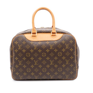Sac Deauville en toile monogram et cuir naturel – Image 5