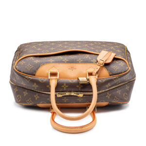 Sac Deauville en toile monogram et cuir naturel – Image 4
