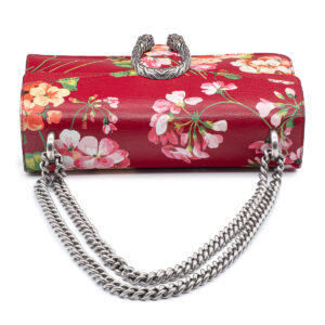Sac Dionysius Blooms en cuir Cerise – Image 5
