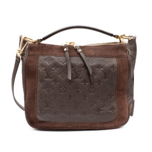 Sac à main L'Audacieuse P.M. en cuir Empreinte Ombre - Imagen 5