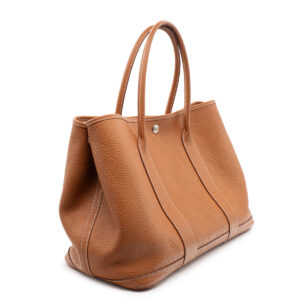 Sac Garden Party en cuir Fjord gold - Image 2