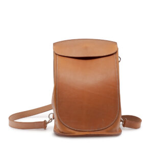 Sac à dos Multi fonction Sherpa en cuir naturel et pécari. – Image 1
