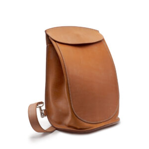 Sac à dos Multi fonction Sherpa en cuir naturel et pécari. – Image 3