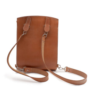 Sac à dos Multi fonction Sherpa en cuir naturel et pécari. – Image 2