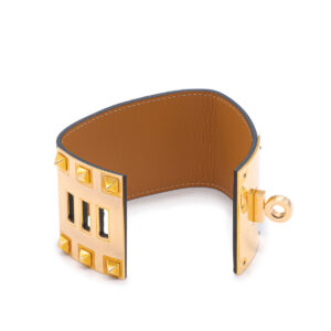 Bracelet Kelly Dog Extrême en veau Swift bleu électrique – Image 2