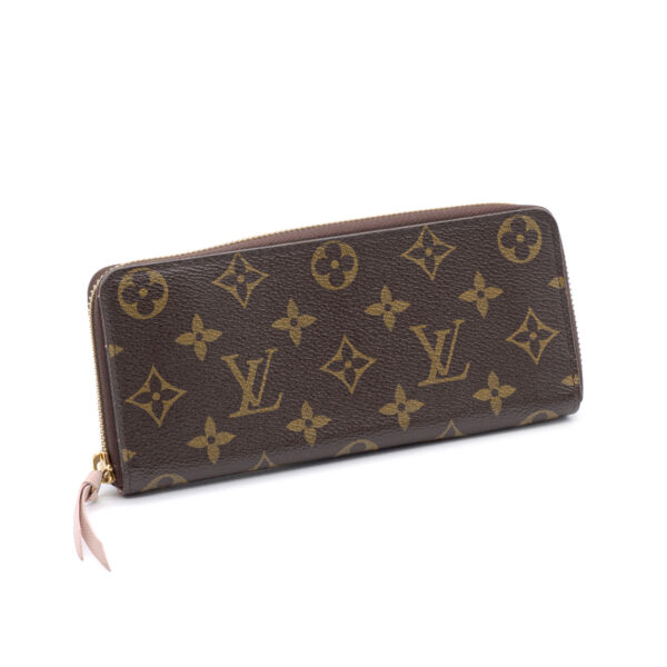 Portefeuille en Toile Monogram Clemence-0