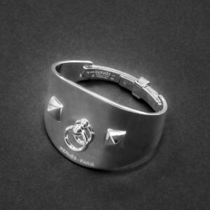 Bracelet Collier de Chien Rock G.M. en argent 925 – Image 1