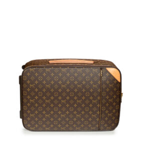 Valise Cabine Pégase 50 en toile Monogram et cuir naturel - Imagen 2