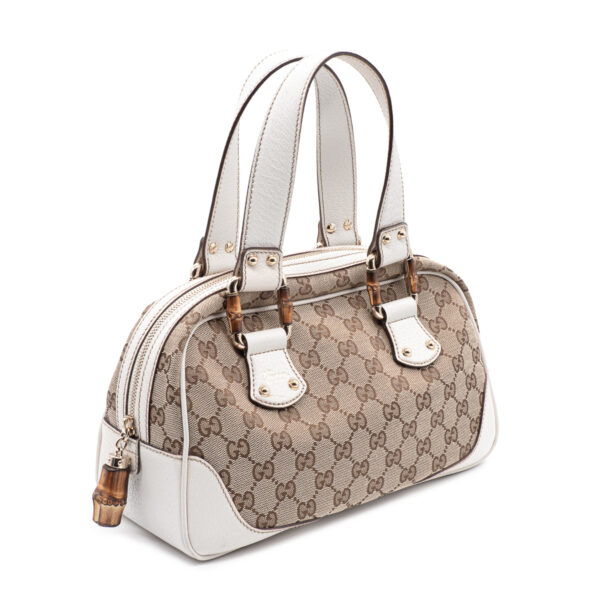 Sac Gucci Bamboo daily en toile GG -21204