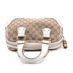 Sac Gucci Bamboo daily en toile GG -21206