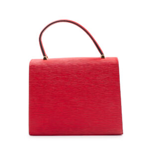 Sac louis Vuitton Malesherbes en cuir épi rouge Tbilissi – Image 3