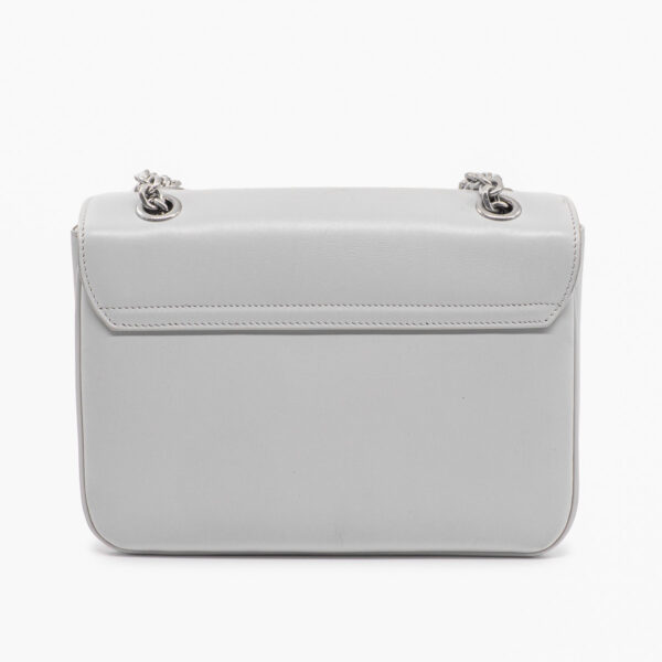 Sac bandoulière Celine C bag en cuir gris-21189