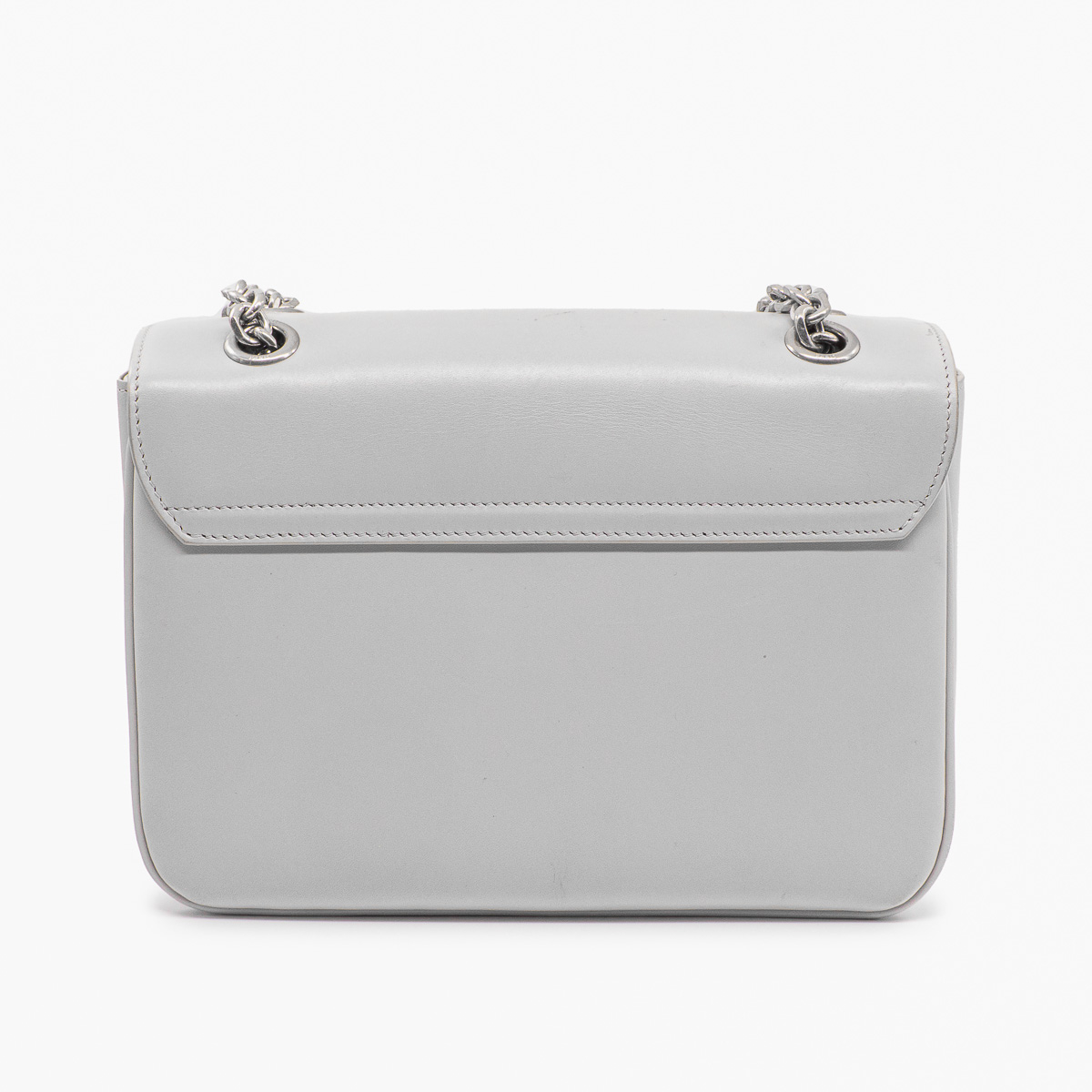 Sac bandoulière Celine C bag en cuir gris-21189