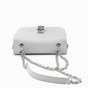 Sac bandoulière Celine C bag en cuir gris-21192