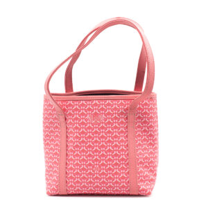 Sac Pinel & Pinel Colette XS en toile enduite rose grenadine-0