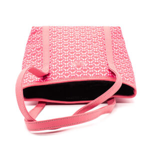 Sac Pinel & Pinel Colette XS en toile enduite rose grenadine-21195