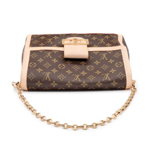 Sac Louis Vuitton Dauphine Soft Grand modèle Toile monogram et cuir naturel-21209