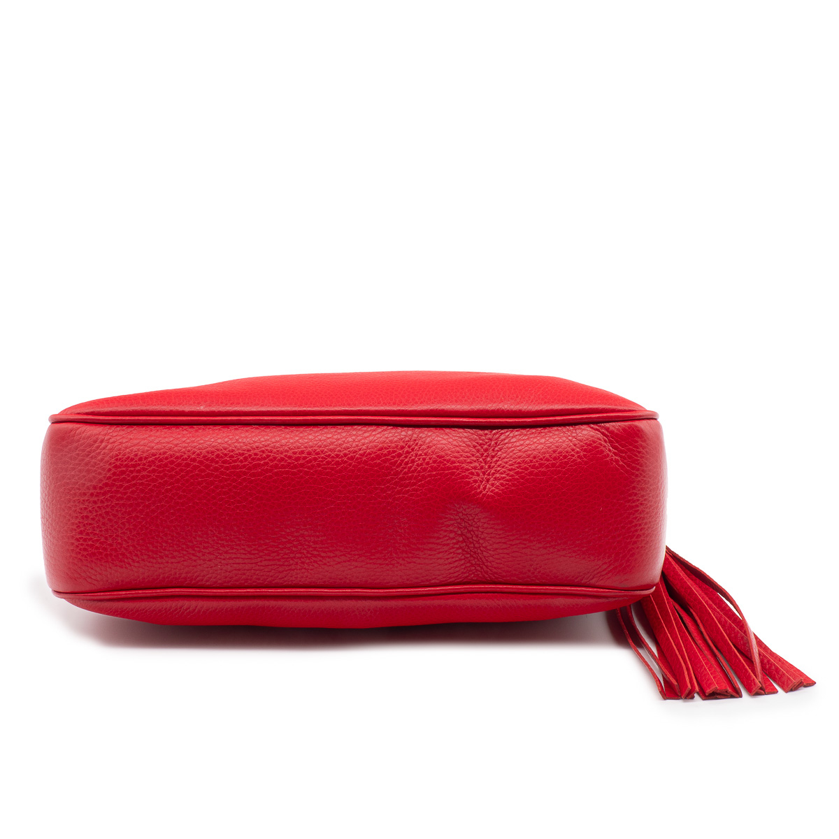 Sac Gucci Soho cuir gréné rouge-21199