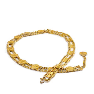 Ceinture Chaine Chanel Ligne comète en métal doré-21222