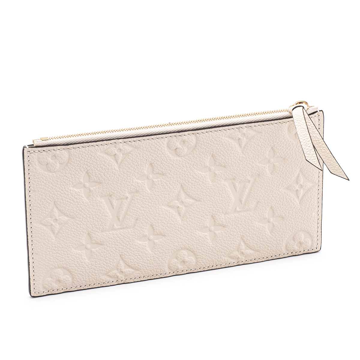 Set de deux étuis Louis Vuitton pour pochette Felicie en cuir Empreinte Monogram-0