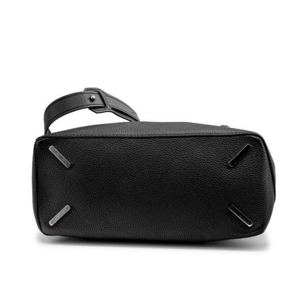 Sac Loewe Puzzle G.M. en cuir gréné noir-21251