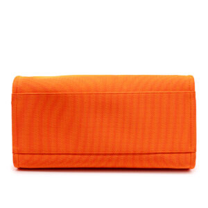 Sac Deauville en toile et Néoprène orange et jaune -21270