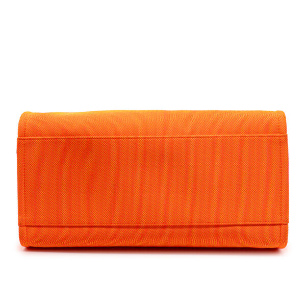 Sac Deauville en toile et Néoprène orange et jaune -21270