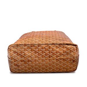 Sac cabas Goyard Saint-Louis M.M. Edition Limitée en toile cuivre doré-21278