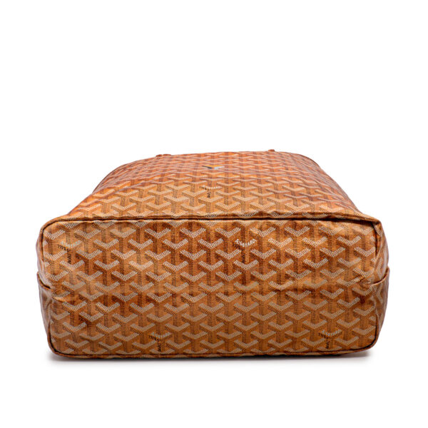 Sac cabas Goyard Saint-Louis M.M. Edition Limitée en toile cuivre doré-21278
