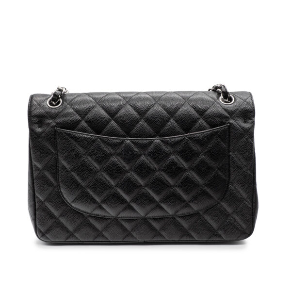 Sac Grand Classique Chanel en cuir Caviar noir-21286