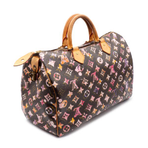 Louis Vuitton Speedy 35 Watercolor Aquarelle Monogram Edition Limitée Richard Prince-21315