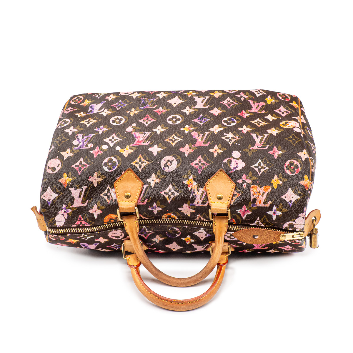 Louis Vuitton Speedy 35 Watercolor Aquarelle Monogram Edition Limitée Richard Prince-21312