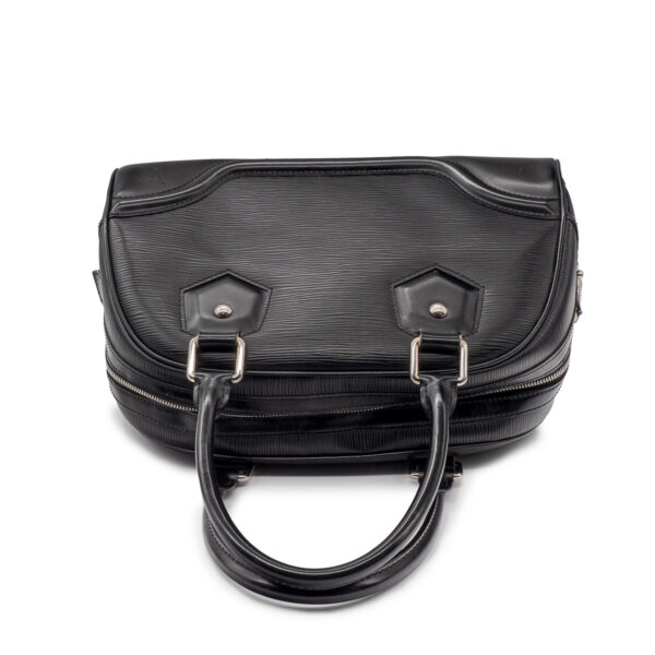 Sac Louis Vuitton Montaigne en cuir épi noir-21339