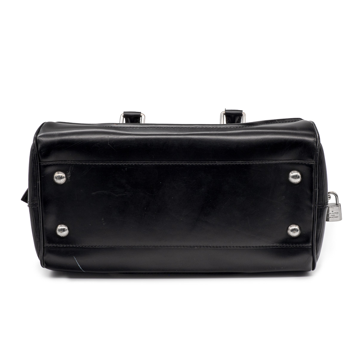 Sac Louis Vuitton Montaigne en cuir épi noir-21337