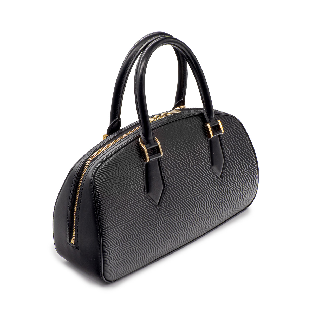 Sac à main Louis Vuitton Jasmin en cuir épi noir-0