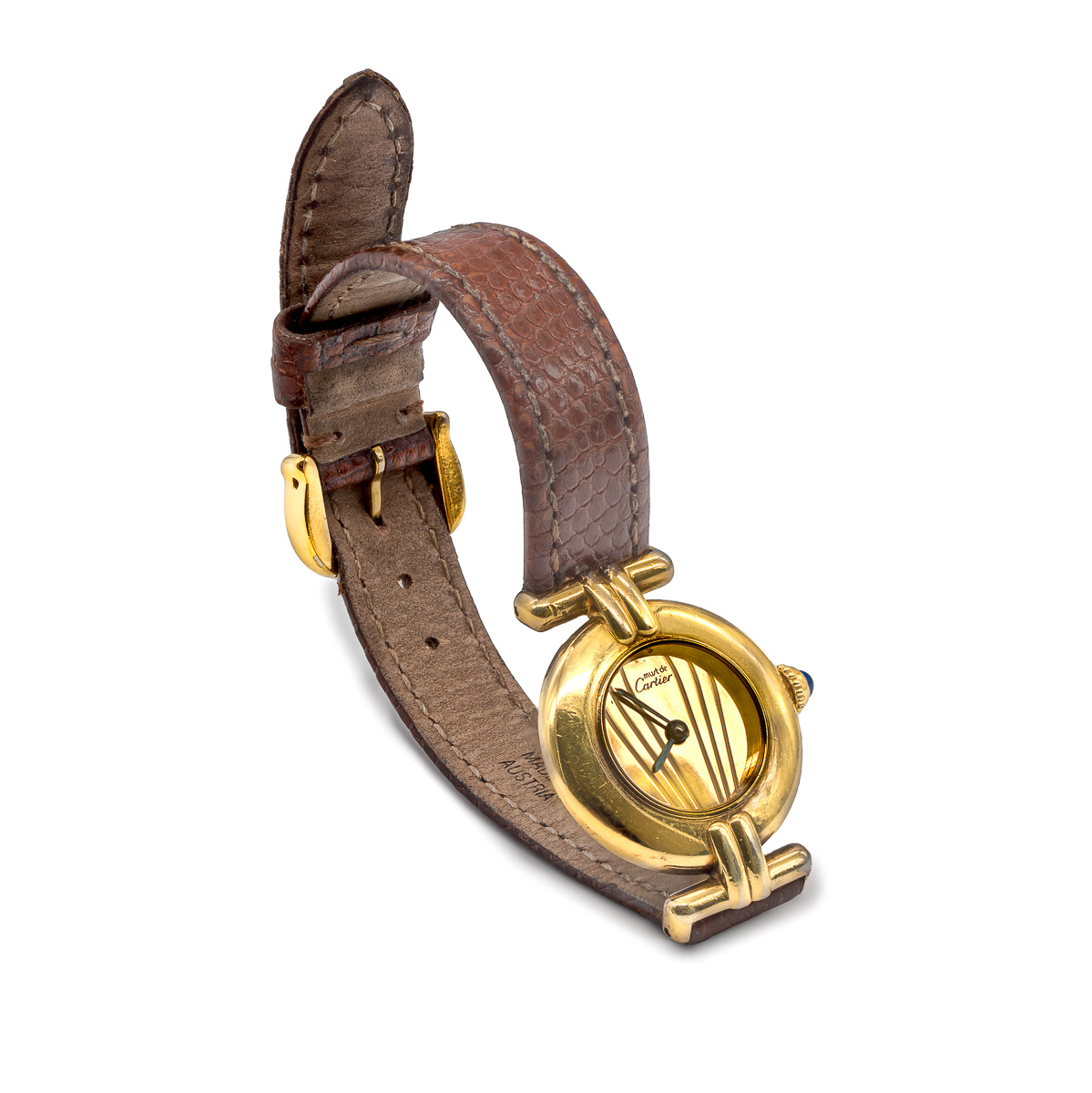 Cartier Must Montre pour Dame Colisée en vermeil-21327