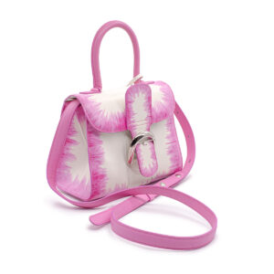Sac à main Delvaux Brillant Mini Edition Limitée Oeillet Rose Flamingo-0