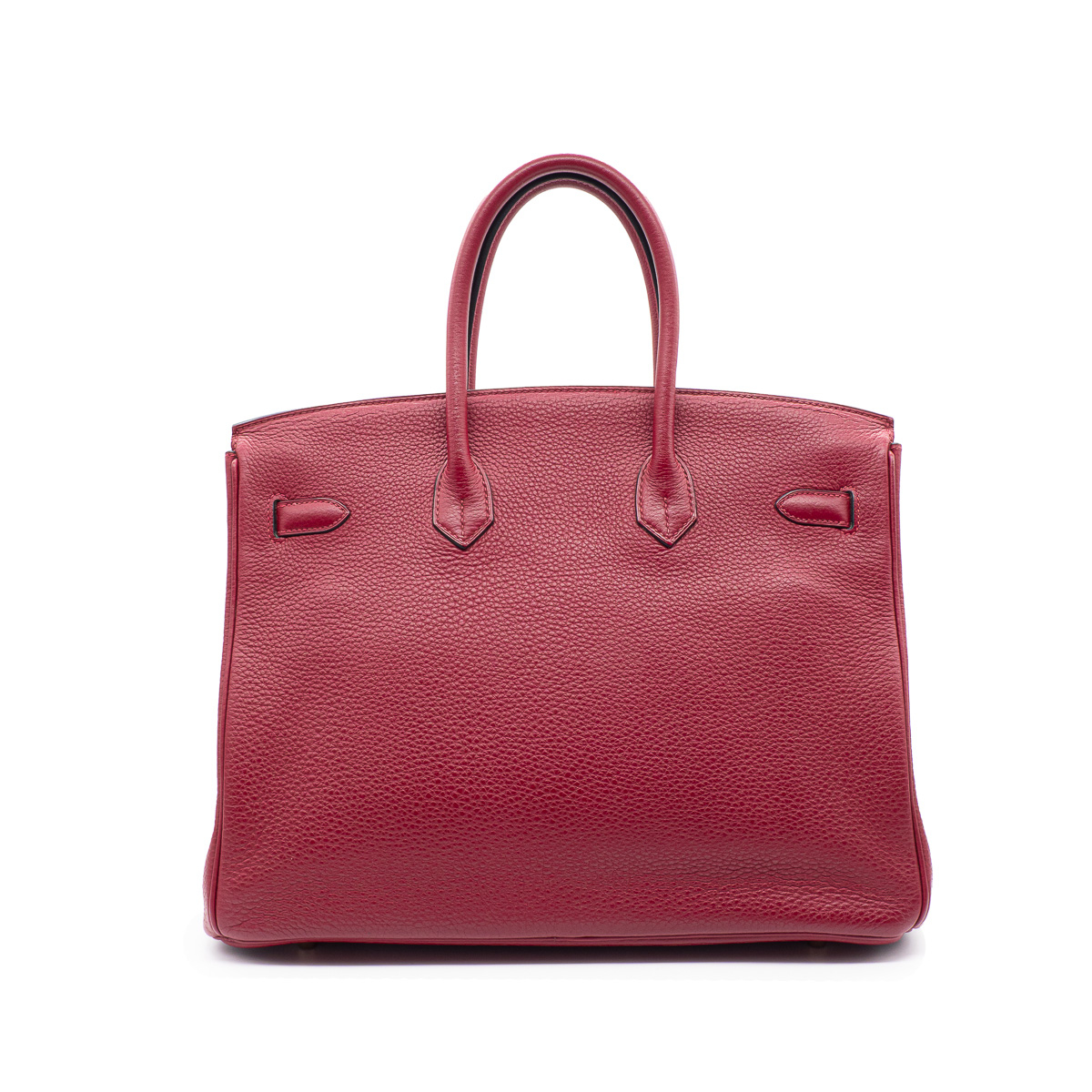 Sac Hermès Birkin 35 en cuir Togo Rouge Hermès-21395