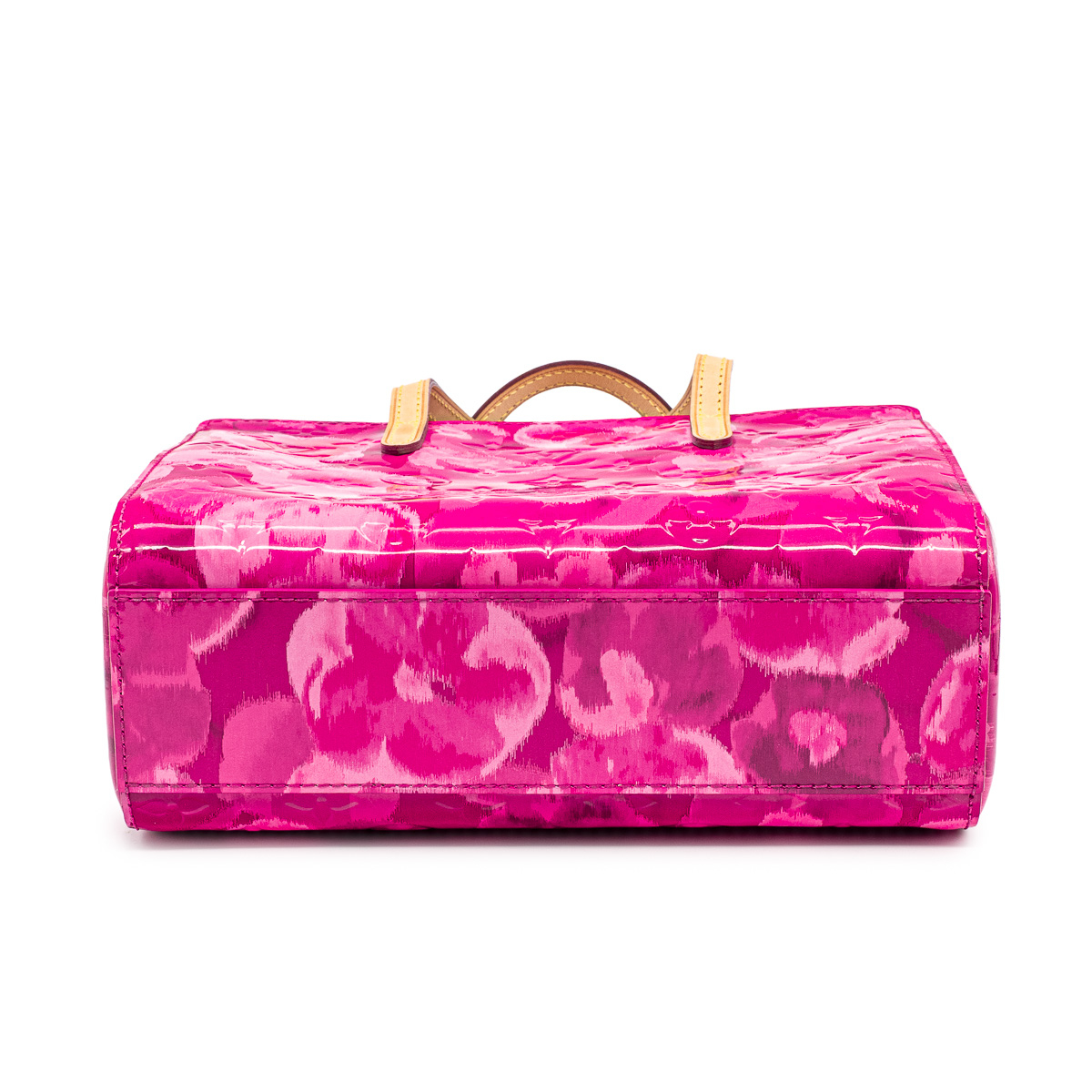 Sac Louis Vuitton Catalina en cuir Monogram verni rose et fuchsia -21403