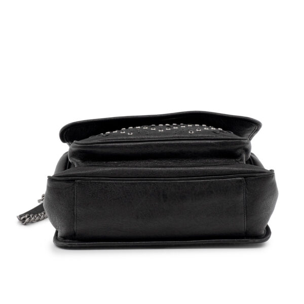 Sac Saint-Laurent Niki Medium Collector en cuir noir et cristaux Swarovski-21414