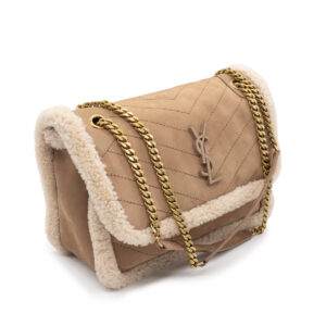 Sac Saint-Laurent Collector Niki Shearling Medium-0