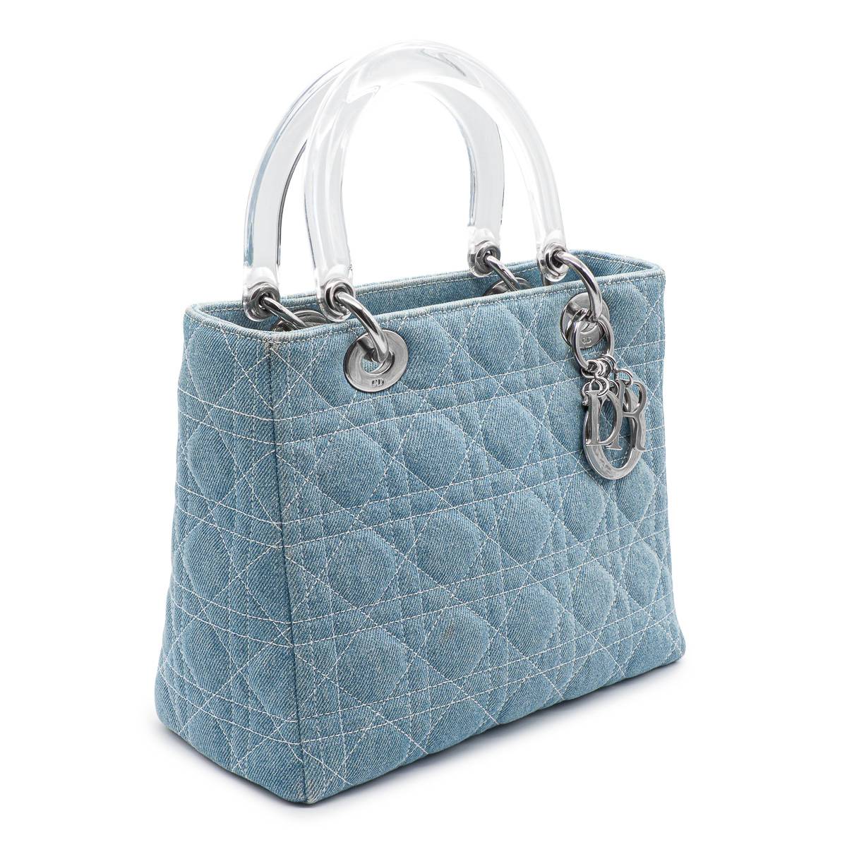 Sac Lady Dior en toile Denim
